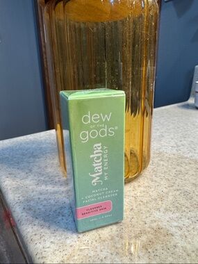Dew of the Gods Matcha Facial Cleanser - Green Packaging